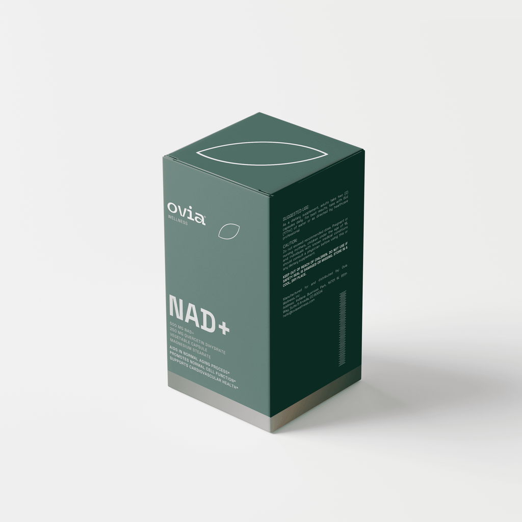 NAD+ Supplement 500mg - Nicotinamide Adenine Dinucleotide Supplement (60 Caps)