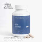 Brain Focus - Nootropics for Memory & Mental Clarity (60 Caps)
