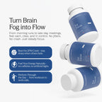 Brain Focus - Nootropics for Memory & Mental Clarity (60 Caps)