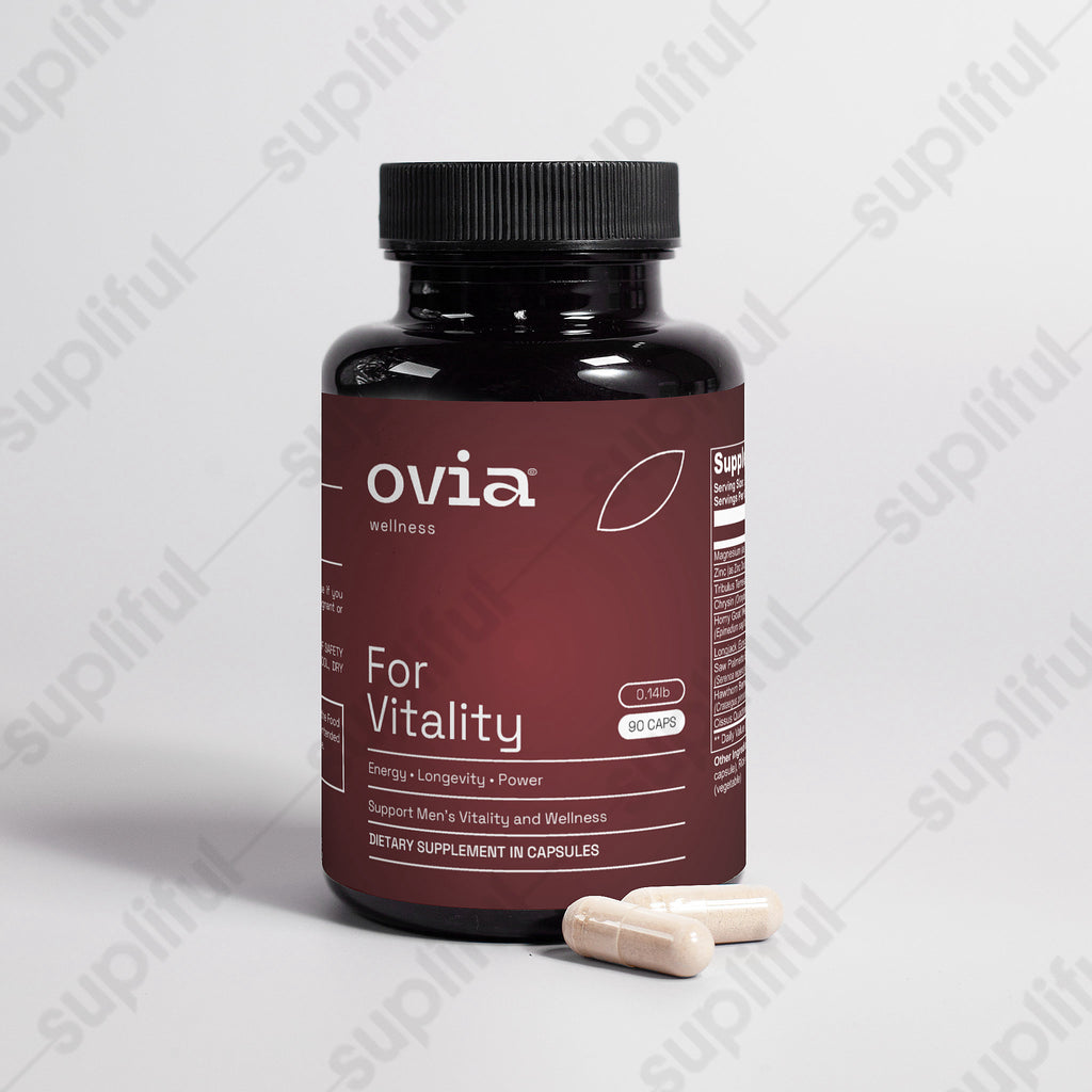 Men’s Supplement for Energy & Vitality Health - Ovia Wellness