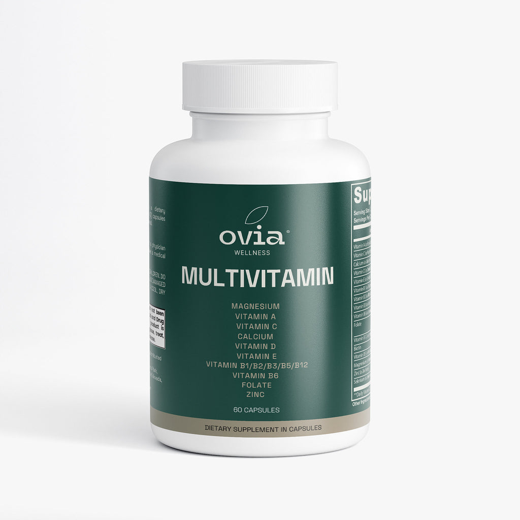 Multivitamin with Vitamin B Complex - Daily Multivitamin for Men & Women (60 Caps)