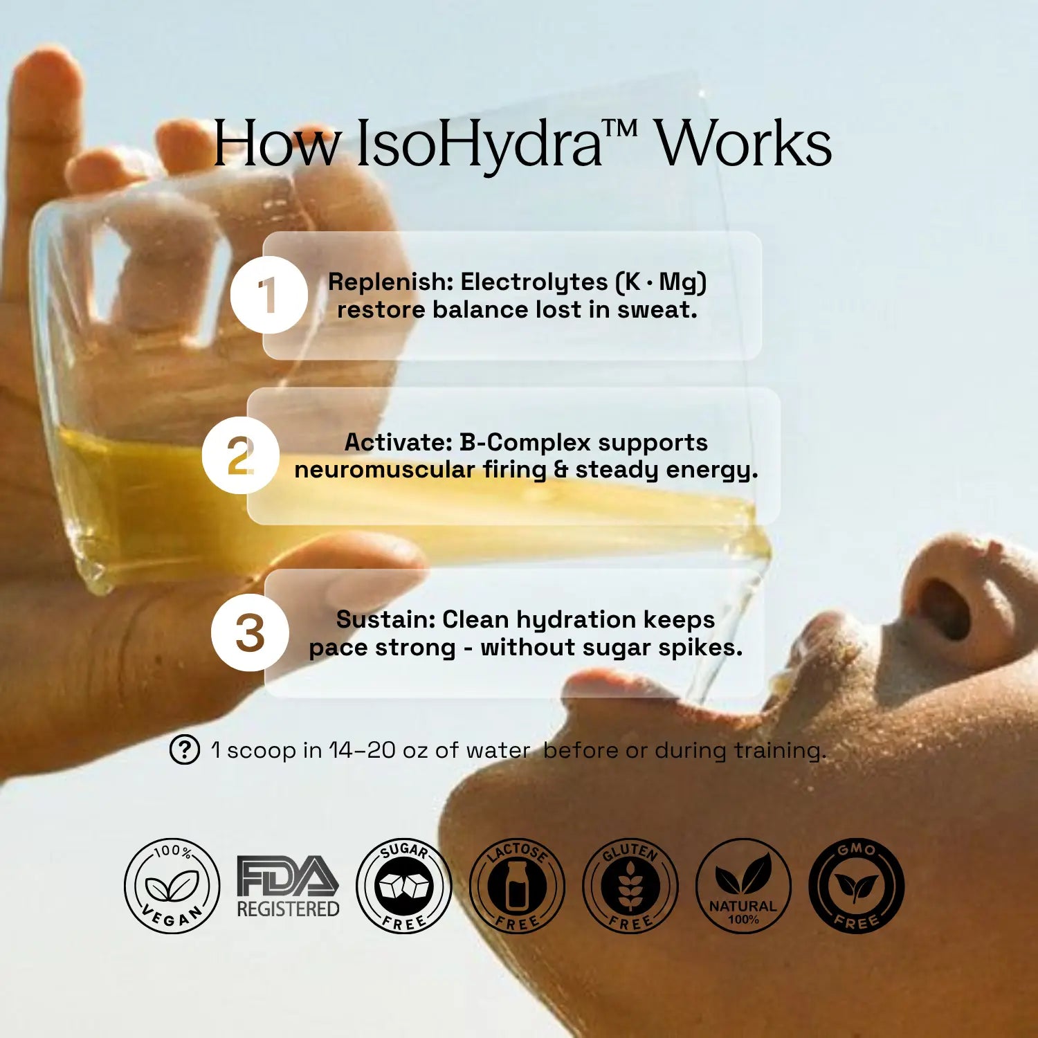 Electrolyte Powder - Best Electrolyte Supplement with B-Vitamins & Minerals (Lemonade)