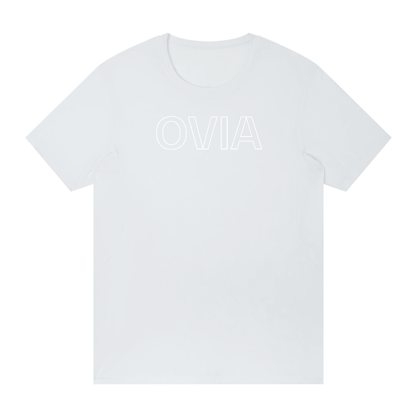 Men's Jacquard Slim Mesh T-Shirt