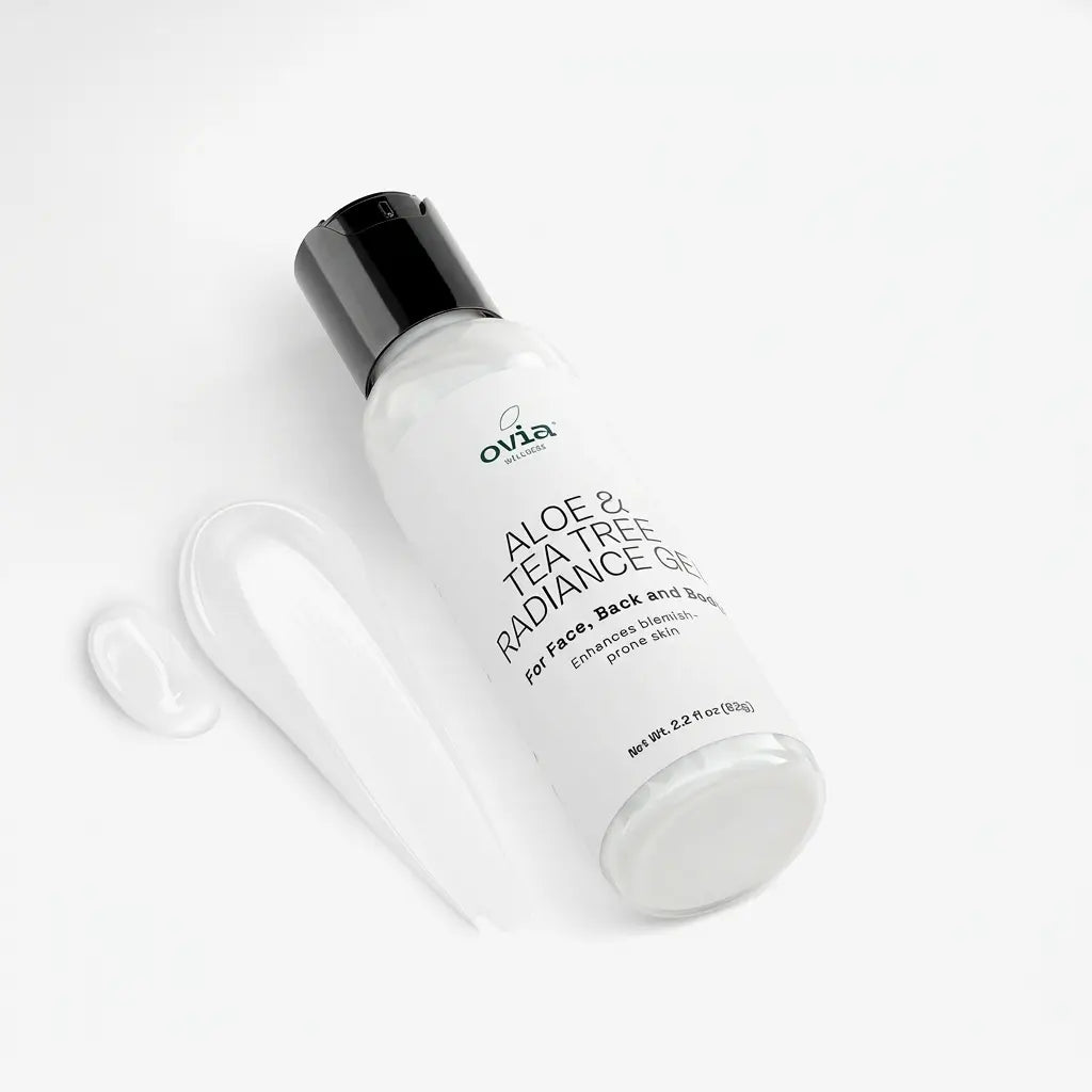 Aloe & Tea Tree Radiance Gel - Blemish Control Gel for Clear & Balanced Skin (62g)