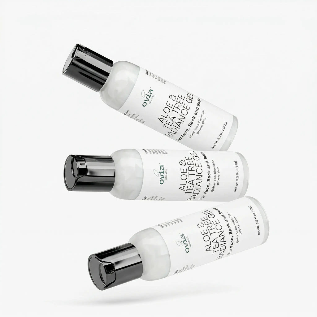Aloe & Tea Tree Radiance Gel - Blemish Control Gel for Clear & Balanced Skin (62g)