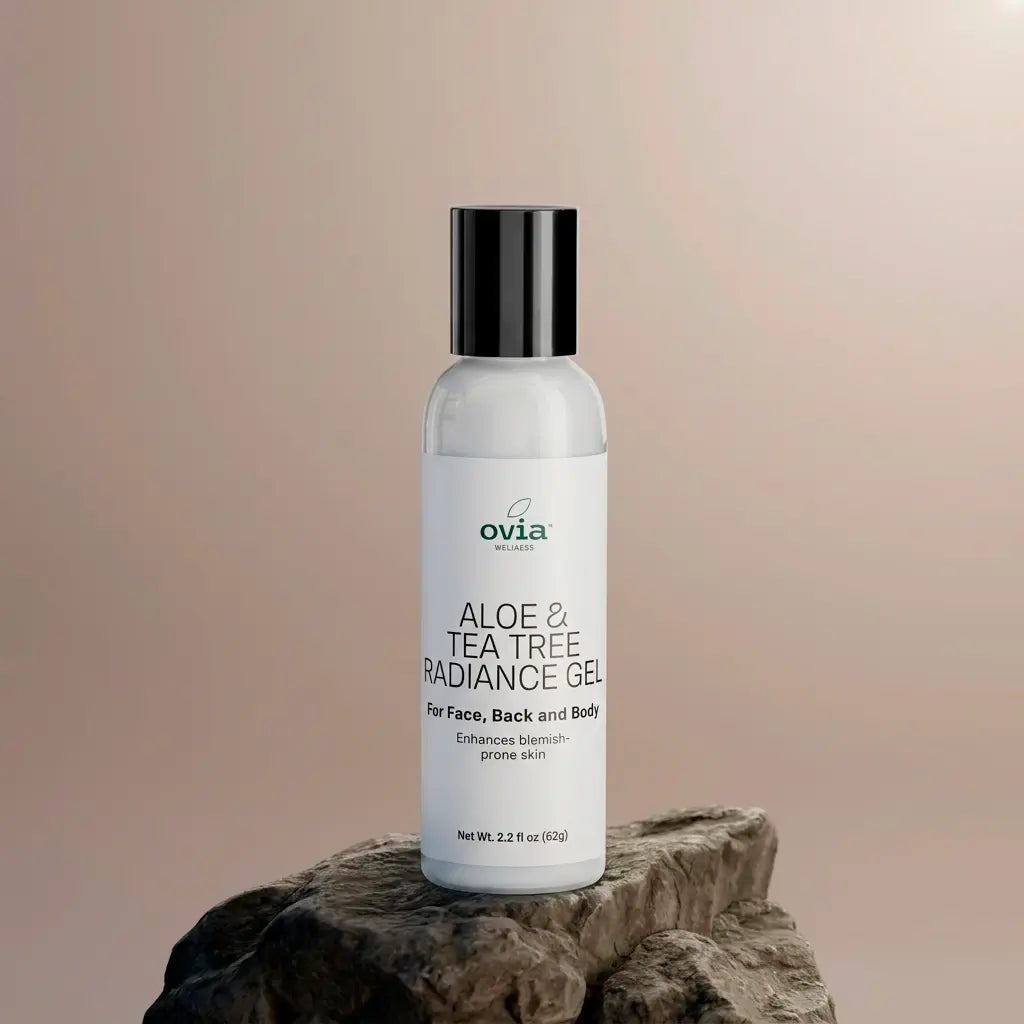 Aloe & Tea Tree Radiance Gel - Blemish Control Gel for Clear & Balanced Skin (62g)