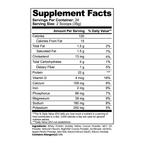 Whey Protein Isolate Chocolate - 100% Pure Whey Protein Powder (22g Protein)