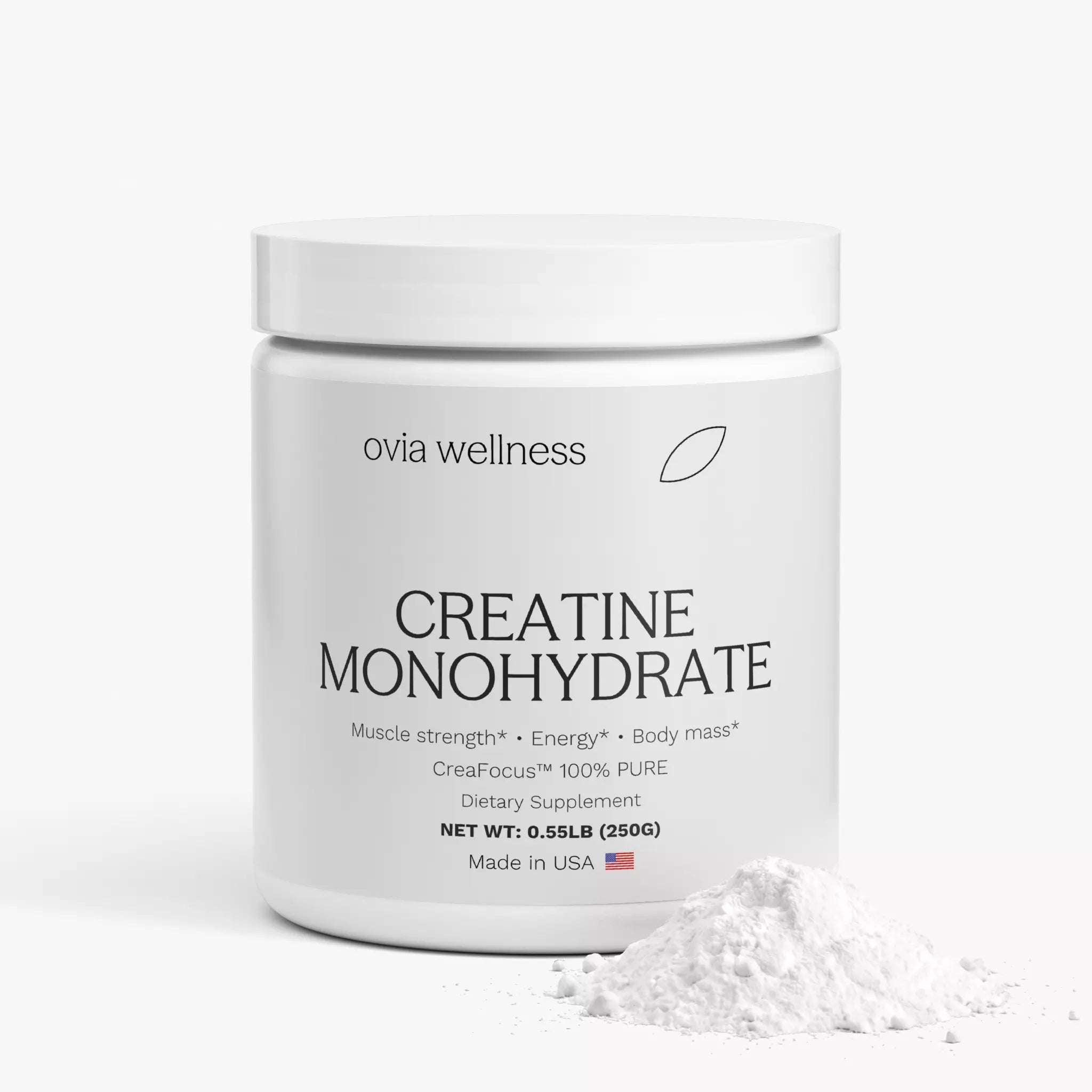 Creatine Monohydrate Powder - Ultra Pure Premium Creatine Supplement (250g)