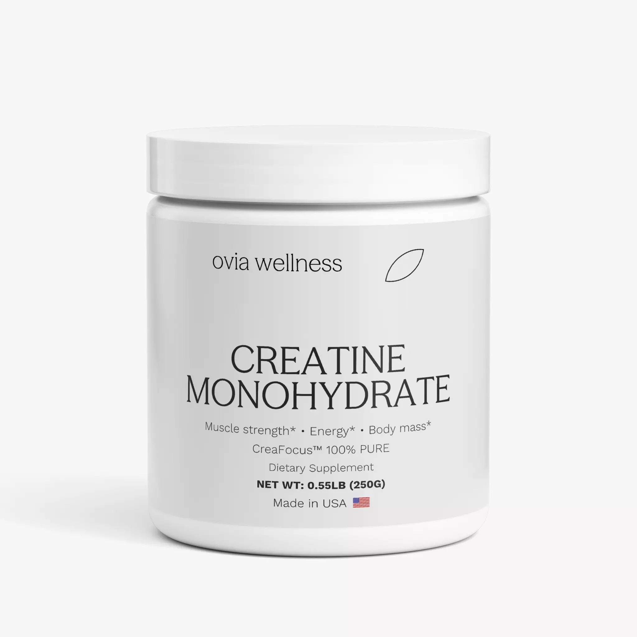 Creatine Monohydrate Powder - Ultra Pure Premium Creatine Supplement (250g)
