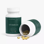Vitamin D3 2000 IU Softgels - D3 + K2 High Absorption Softgel (100 Count)