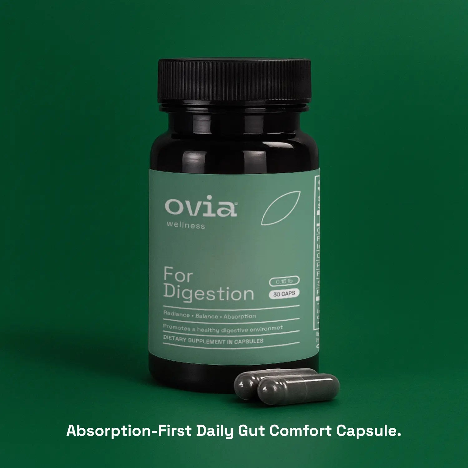 Ovia for Digestion - Absorption-First Daily Gut Comfort Capsule