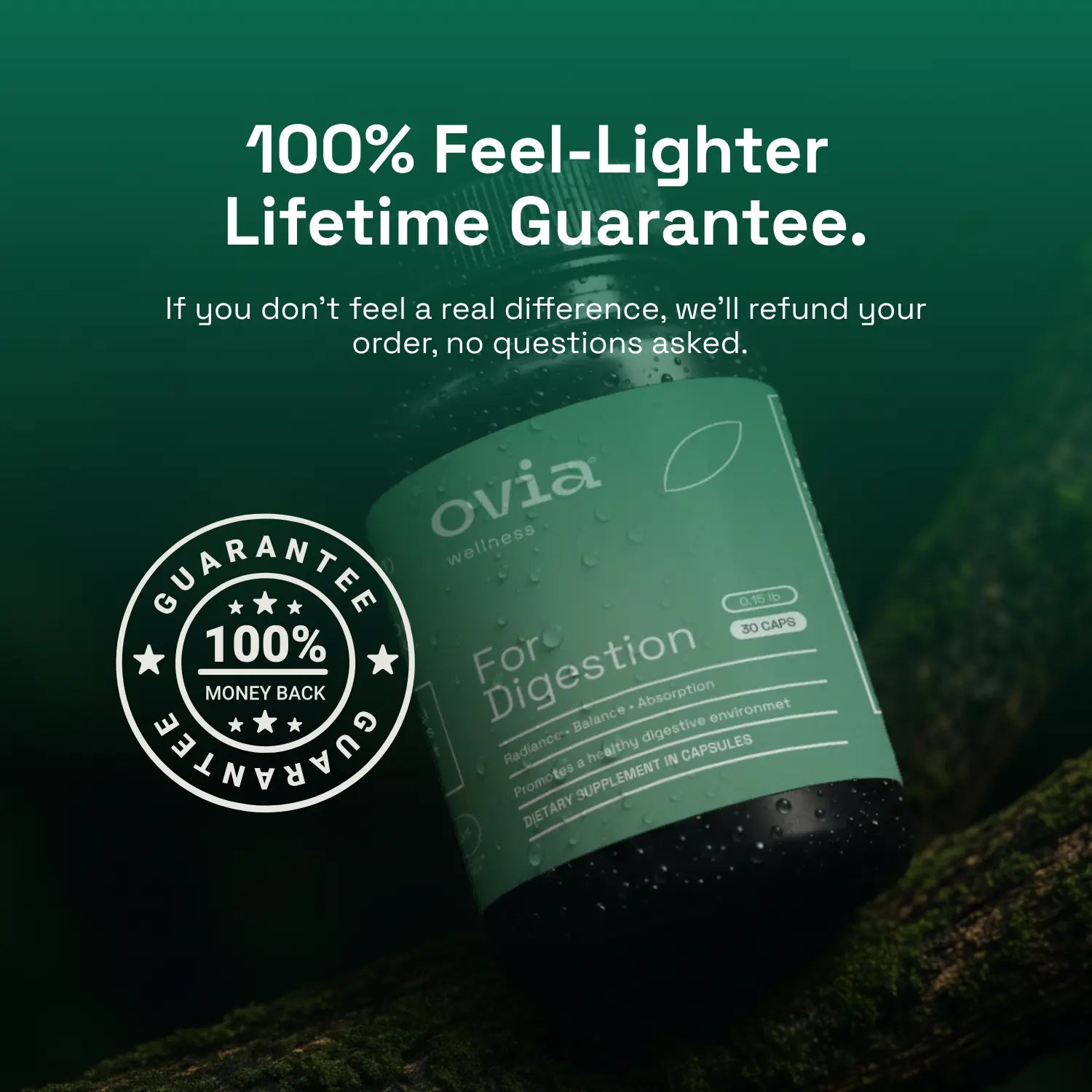 Ovia for Digestion - Absorption-First Daily Gut Comfort Capsule