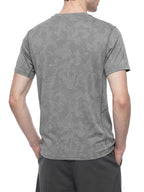 Men's Jacquard Slim Mesh T-Shirt
