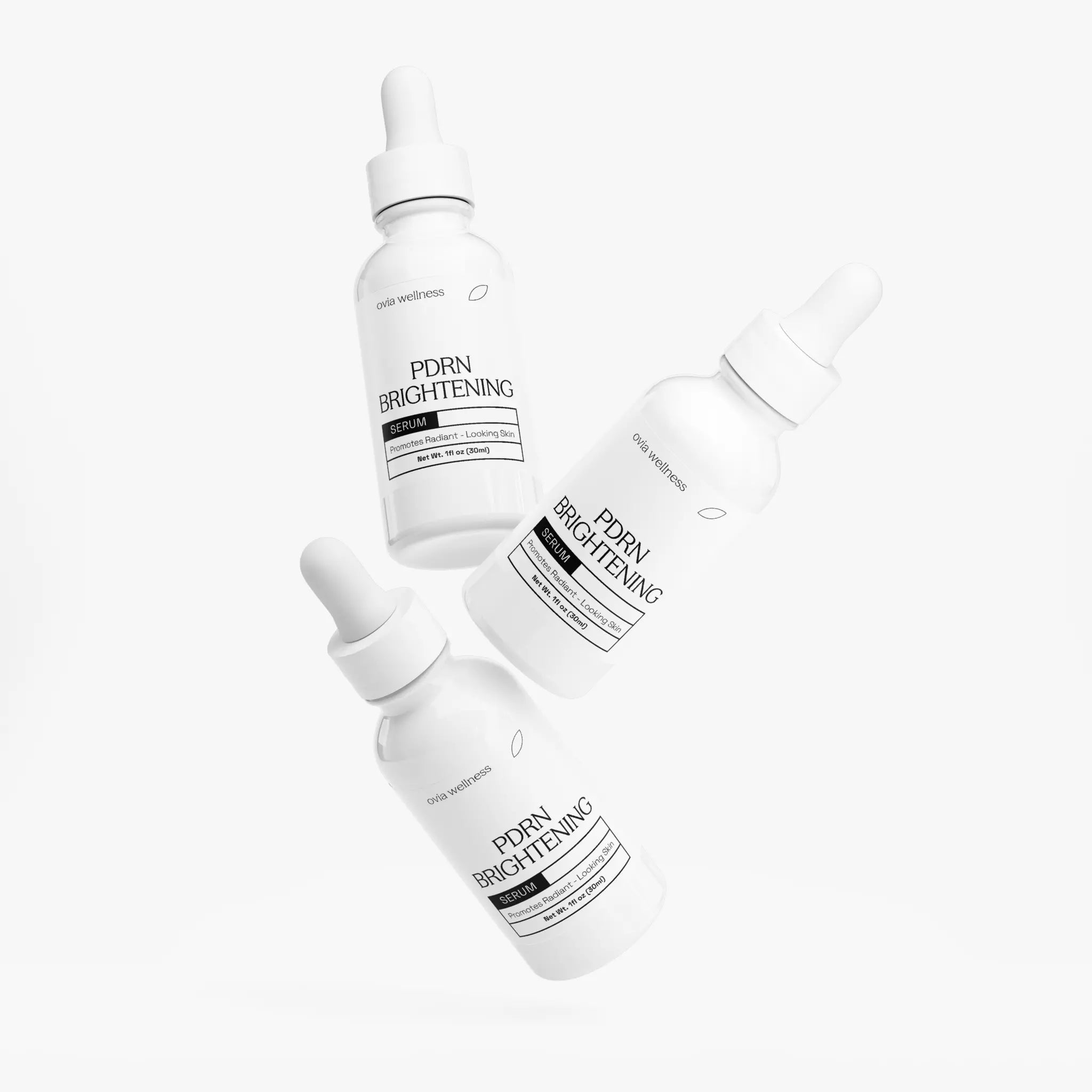 PDRN Brightening Serum - Peptide Face Serum for Radiant Skin, Hydration & Anti-Aging (30ml)