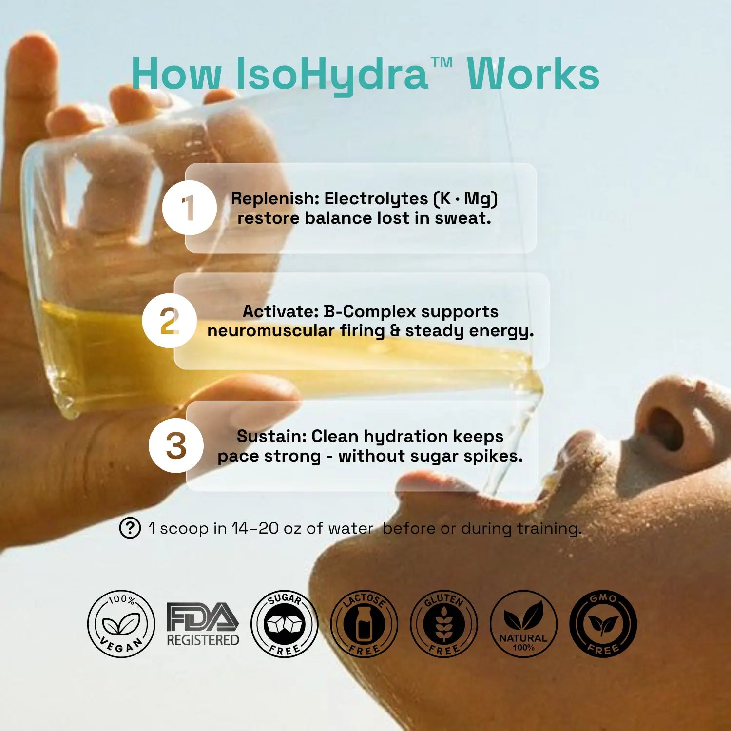 Ovia For Performance - Clean Hydration for Steady Energy