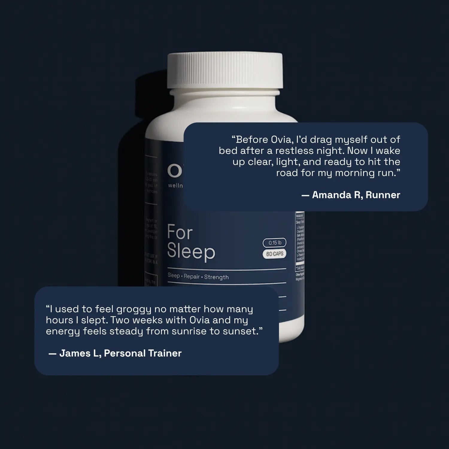 Ovia for Sleep - Deep Rest. Full Recovery. Wake Ready.